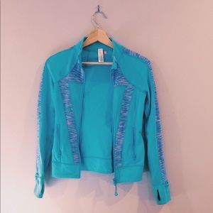 blue lululemon girls jacket
